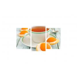 Tablou multicanvas 3 piese 150x90 cm, Food and Drinks model 21