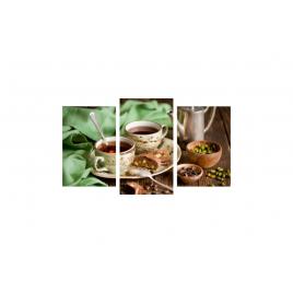 Tablou multicanvas 3 piese 150x90 cm, Food and Drinks model 42