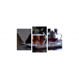Tablou multicanvas 3 piese 150x90 cm, Food and Drinks model 7