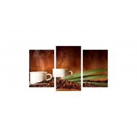 Tablou multicanvas 3 piese 150x90 cm, Food and Drinks model 78