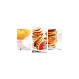 Tablou multicanvas 3 piese 150x90 cm, Food and Drinks model 85