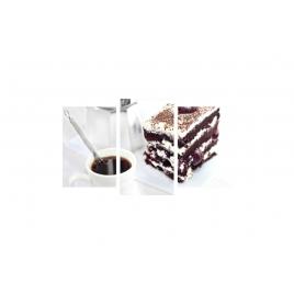 Tablou multicanvas 3 piese 150x90 cm, Food and Drinks model 93