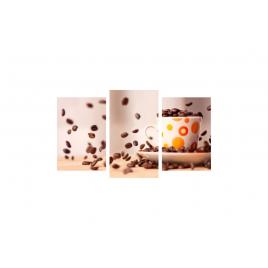 Tablou multicanvas 3 piese 150x90 cm, Food and Drinks model 96