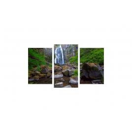 Tablou multicanvas 3 piese 150x90 cm, model Cascada 13