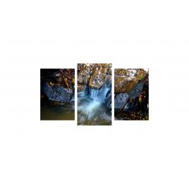 Tablou multicanvas 3 piese 150x90 cm, model Cascada 17