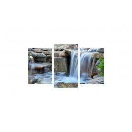 Tablou multicanvas 3 piese 150x90 cm, model Cascada 21