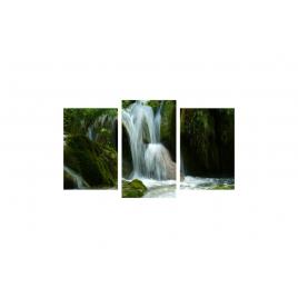 Tablou multicanvas 3 piese 150x90 cm, model Cascada 26
