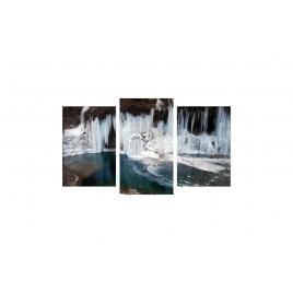 Tablou multicanvas 3 piese 150x90 cm, model Cascada 27