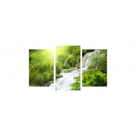 Tablou multicanvas 3 piese 150x90 cm, model Cascada 3
