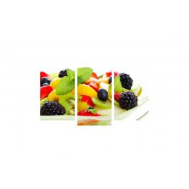 Tablou multicanvas 3 piese 150x90 cm, Food and Drinks model 114