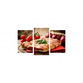 Tablou multicanvas 3 piese 150x90 cm, Food and Drinks model 118