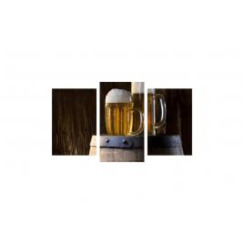 Tablou multicanvas 3 piese 150x90 cm, Food and Drinks model 224