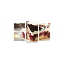 Tablou multicanvas 3 piese 150x90 cm, Food and Drinks model 227