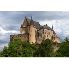 Fototapet autocolant PVC Castelul din Luxembourg, 200x300 cm