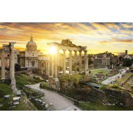 Fototapet autocolant PVC Forumul din Roma, 200x300 cm