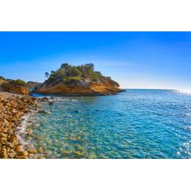 Fototapet autocolant PVC Plaja din Tarragona, 200x300 cm