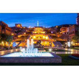 Fototapet autocolant PVC 85x125 cm Peisaj din Erevan