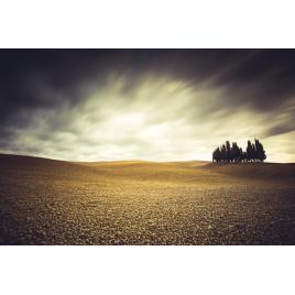 Fototapet autocolant PVC 85x125 cm Valea Orcilor, Toscana