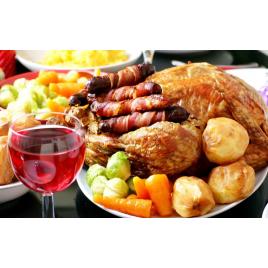 Fototapet autoadeziv 85x125 cm, Drinks and food model 130