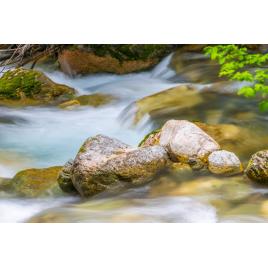 Fototapet autocolant PVC 70x120 cm Forta apei