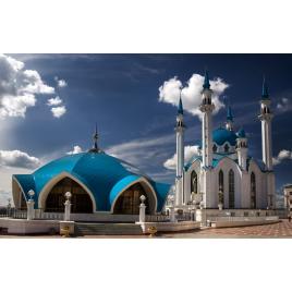 Fototapet autocolant PVC 70x120 cm Moschee din Kazan