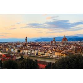 Fototapet autocolant PVC 70x120 cm O panorama din Florenta