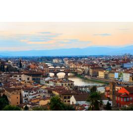 Fototapet autocolant PVC 70x120 cm Panorama din Florenta