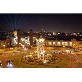 Fototapet autocolant PVC 70x120 cm Piata din Barcelona