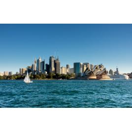 Fototapet autocolant PVC 70x120 cm Sidney langa mare