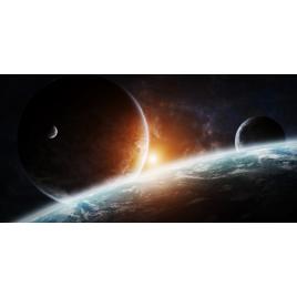 Fototapet autocolant PVC 70x120 cm Abstract Universe model 3