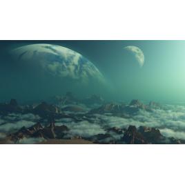 Fototapet autocolant PVC 70x120 cm Abstract Universe model 6