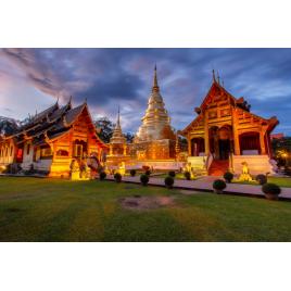 Fototapet autocolant PVC 70x120 cm Templu din Thailanda