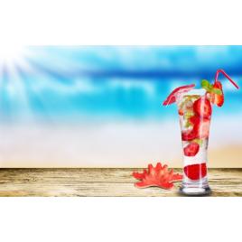 Fototapet autoadeziv 70x120 cm, Drinks and food model 127