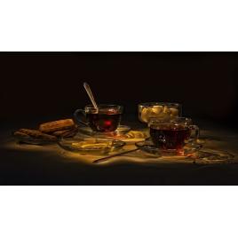 Fototapet autoadeziv 70x120 cm, Drinks and food model 202