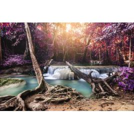 Fototapet autocolant PVC 75x100 cm Cascada model 51