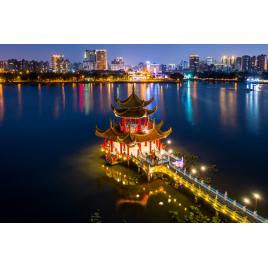 Fototapet autocolant PVC 75x100 cm Feerie chineza in port