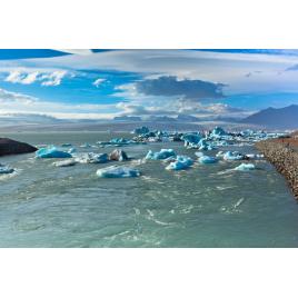 Fototapet autocolant PVC 75x100 cm Iceberg model 22