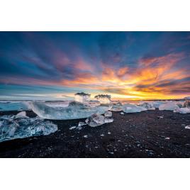 Fototapet autocolant PVC 75x100 cm Iceberg model 23