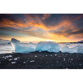 Fototapet autocolant PVC 75x100 cm Iceberg model 7