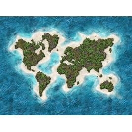 Fototapet autocolant PVC 75x100 cm Lumea din ocean
