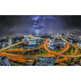 Fototapet autoadeziv Peisaje Urban 45, 75x100 cm