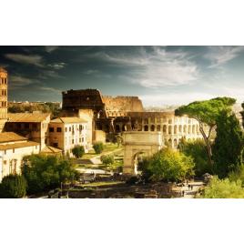 Fototapet autoadeziv Ruinele Romei, 75x100 cm