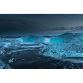 Fototapet autocolant PVC Iceberg model 2, 160x240 cm