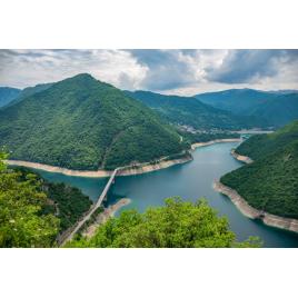 Fototapet autocolant PVC Insulele din Muntenegru, 160x240 cm