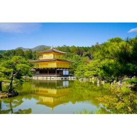 Fototapet autocolant PVC Templul din Kyoto, 160x240 cm
