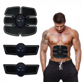 Aparat fitness EMS, Kit centura electrostimulare, cu trei piese