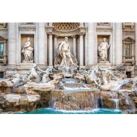 Fototapet autocolant PVC Fantana din Trevi, 160x240 cm