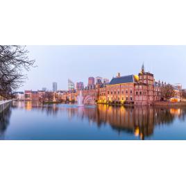 Fototapet autocolant PVC Panorama din Haga, 160x240 cm