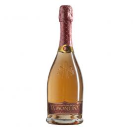 Franciacorta la montina docg millesimato rose extra brut, prosecco 0.75l