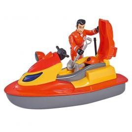 Set de joaca pompierul sam - jet sky cu figurina